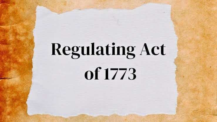 1773 regulating act bpsc notes