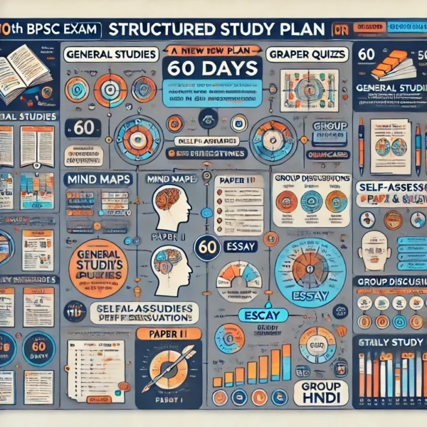 prepare 70th bpsc, only 60 days